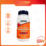  NOW VITAMIN D3 1000IU 180 VIÊN 