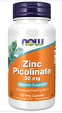  NOW ZINC PICOLINATE 50MG 120 VIÊN NHỘNG 