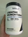  NUTRICOST CREATINE MONOHYDRATE 500 GRAM (Sf Lỗi) 