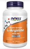  NOW L-ARGININE DOUBLE STRENGTH 1000MG 120 VIÊN CỨNG 