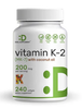  DEAL SUPPLEMENT VITAMIN K2 (MK7) 200MCG 240 VIÊN GEL 