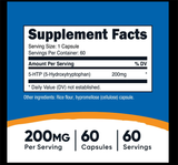  NUTRICOST 5-HTP 200MG 60 VIÊN NHỘNG 