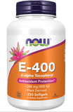  NOW VITAMIN E 400IU 250 VIÊN GEL 