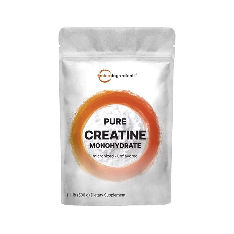  MICROINGREDIENTS PURE CREATINE MONOHYDRATE MICRONIZED 500GRAM 