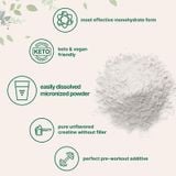  MICROINGREDIENTS PURE CREATINE MONOHYDRATE MICRONIZED 500GRAM 