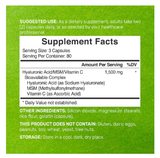  DEAL SUPPLEMENT HYALURONIC ACID COMPLEX 1500MG 240 VIÊN NHỘNG 