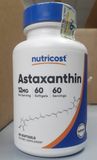  NUTRICOST ASTAXANTHIN 12MG 60 VIÊN GEL 