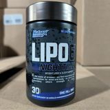  NUTREX LIPO 6 BLACK NIGHTTIME 30 VIÊN NHỘNG (Sf Lỗi) 