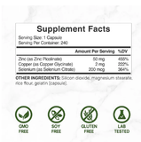  DEAL SUPPLEMENT ZINC 50MG SELENIUM WITH COPPER 240 VIÊN NHỘNG 