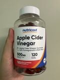  NUTRICOST APPLE CIDER VINEGAR 500MG 120 VIÊN MỀM (Sf Lỗi) 