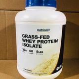  NUTRICOST GRASS FED WHEY PROTEIN ISOLATE 5LBS (Sf Lỗi) 