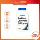  NUTRICOST SODIUM CHLORIDE SALT TABLETS 1000MG 240 VIÊN NÉN 