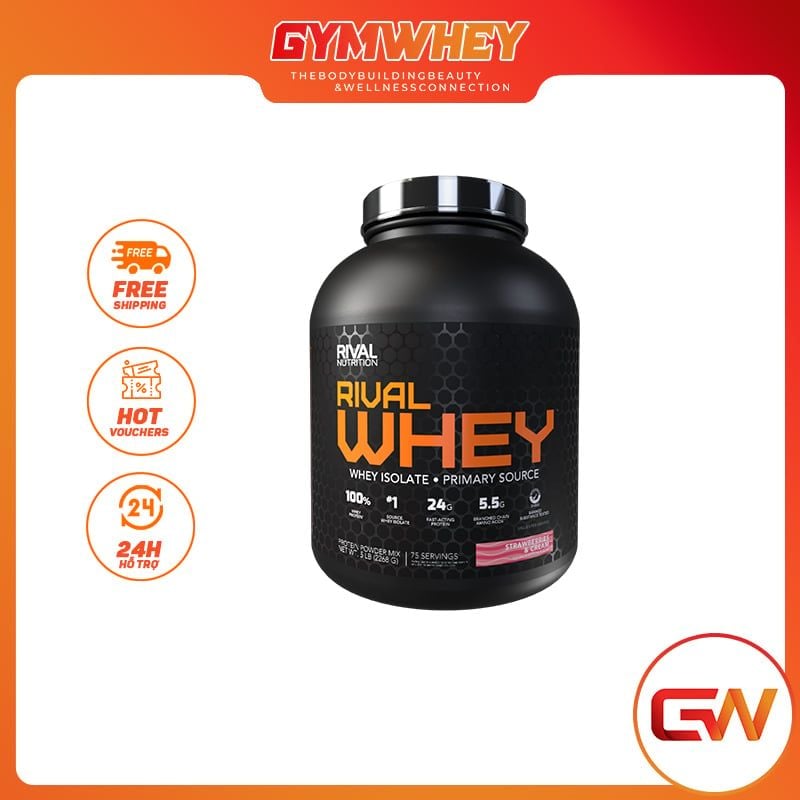  RIVAL WHEY ISOLATE 5LBS 