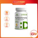  DEAL SUPPLEMENT TURKESTERONE WITH BLACK PEPPER 500MG 180 VIÊN NHỘNG 