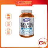  NOW MEN ACTIVE SPORT MULTI 180 VIÊN GEL (Lọ) 