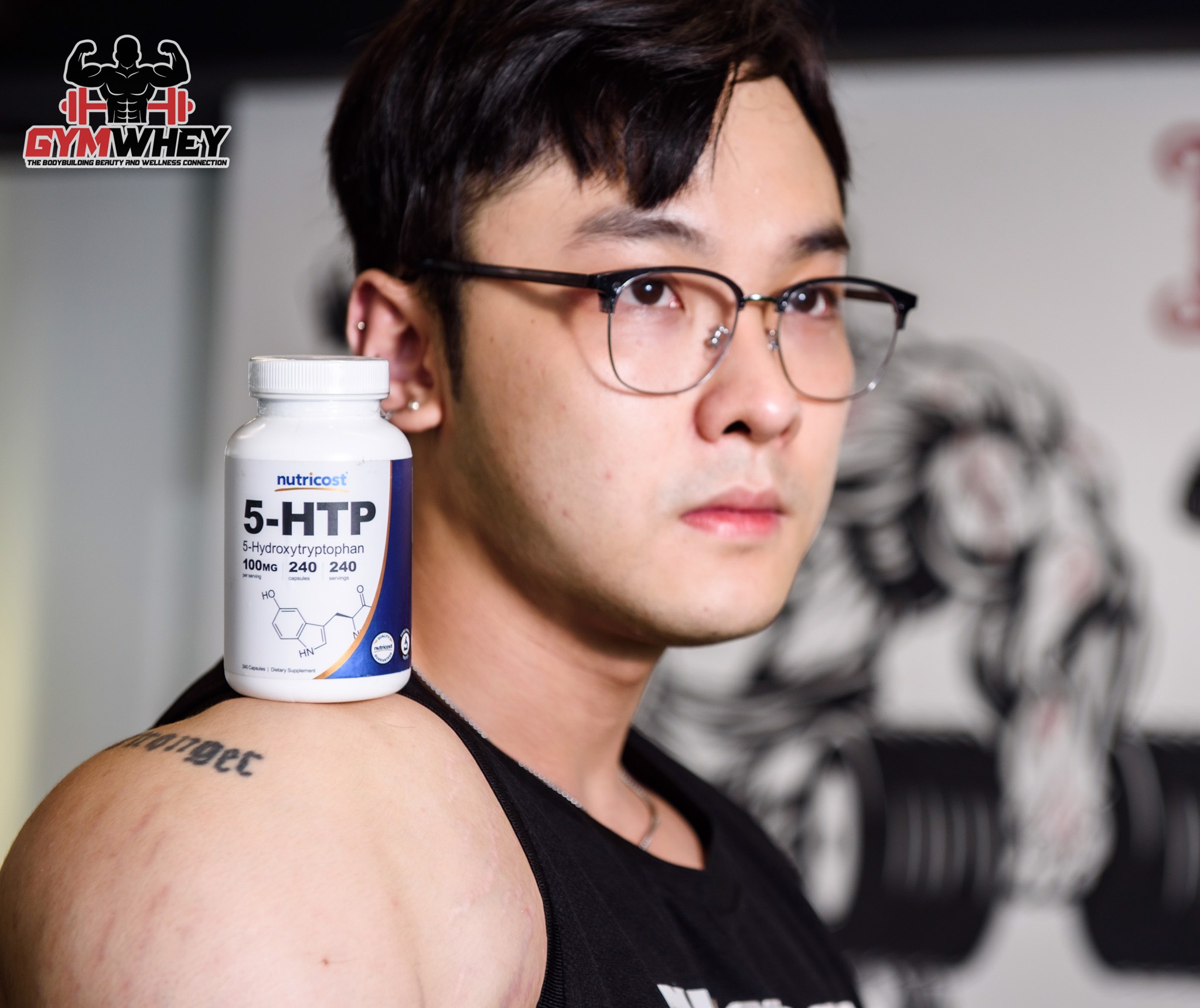 Nutricost 5 HTP 100mg 240 viên GymWhey Shop