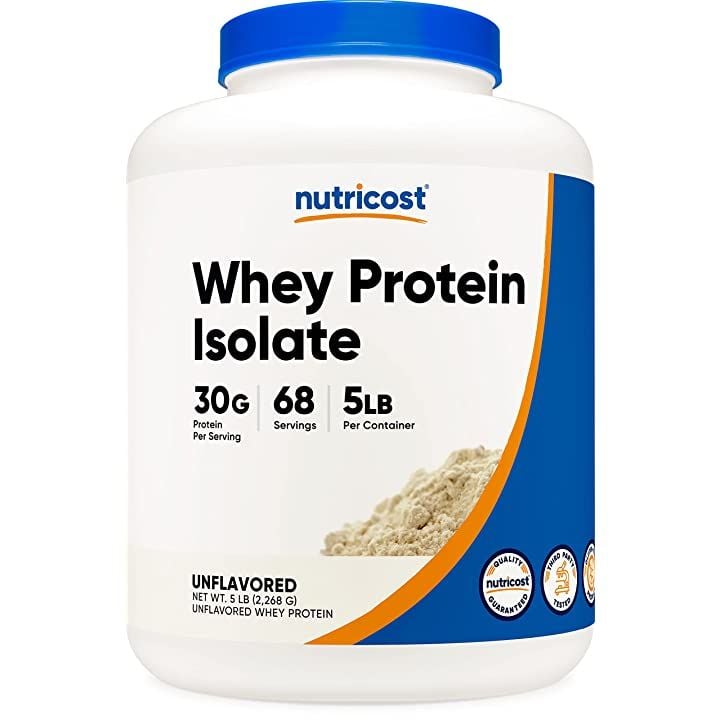  Nutricost Whey Protein Isolate 5Lbs 