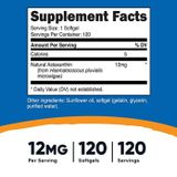  Nutricost Astaxanthin 12mg 120 viên 