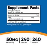  Nutricost DHEA 50mg 240 viên 