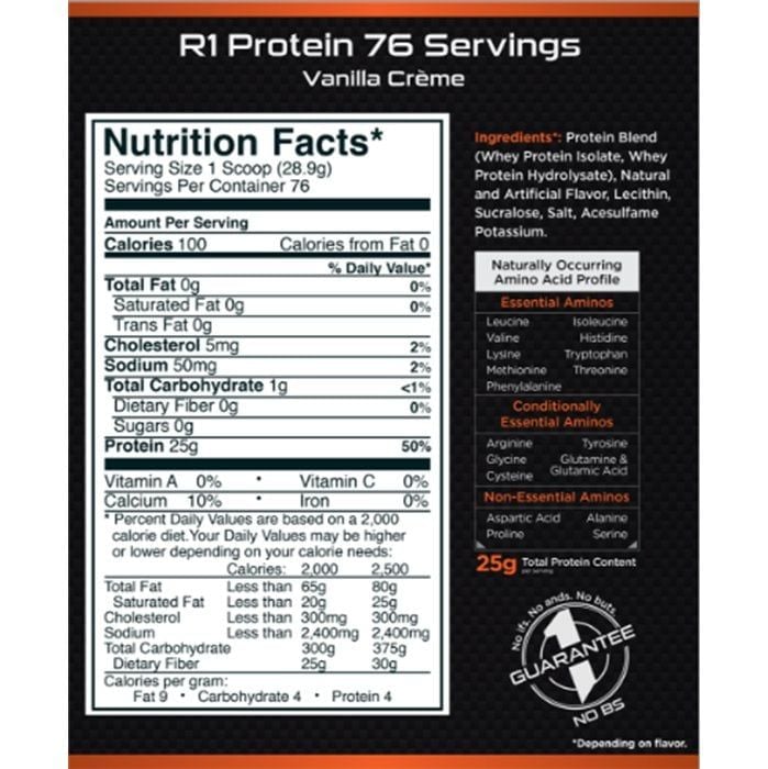 Rule 1 Protein 5Lbs - Giá Tốt Nhất, Tặng quà