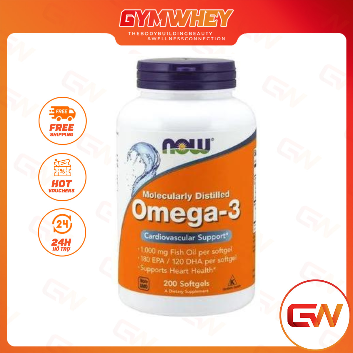 Now Omega 3 1000mg Chính Hãng Giá Tốt Nhất Tại GymWhey – GymWhey Shop