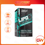  [GIÁ CHẠM ĐÁY] Nutrex Lipo6 Black Her Ultra Concentrate 60 Viên 