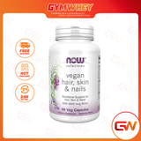  Now Vegan Hair, Skin, Nails 500mcg 90 viên 