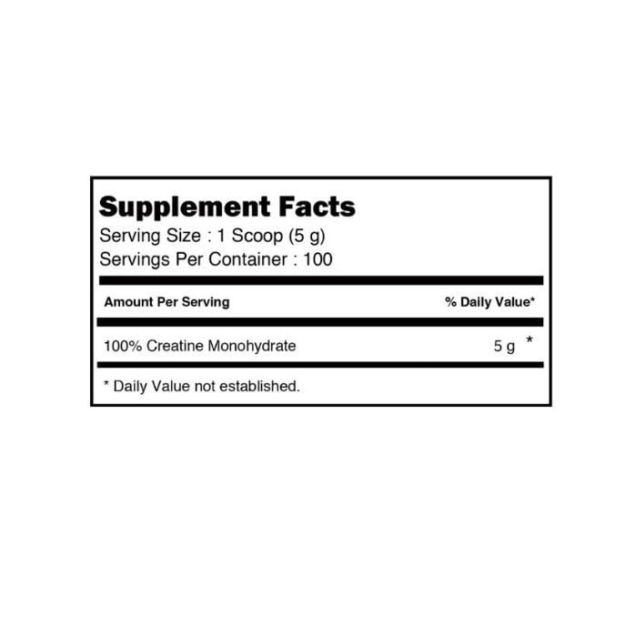 Vitaxtrong Creatine 500gram – Unflavored – GymWhey Shop