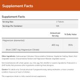  NOW MAGNESIUM CITRATE 200MG 250 VIÊN CỨNG 