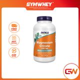  NOW MAGNESIUM CITRATE 200MG 250 VIÊN CỨNG 