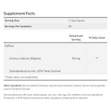  NOW SAFFRON 50MG 60 VIÊN NHỘNG 