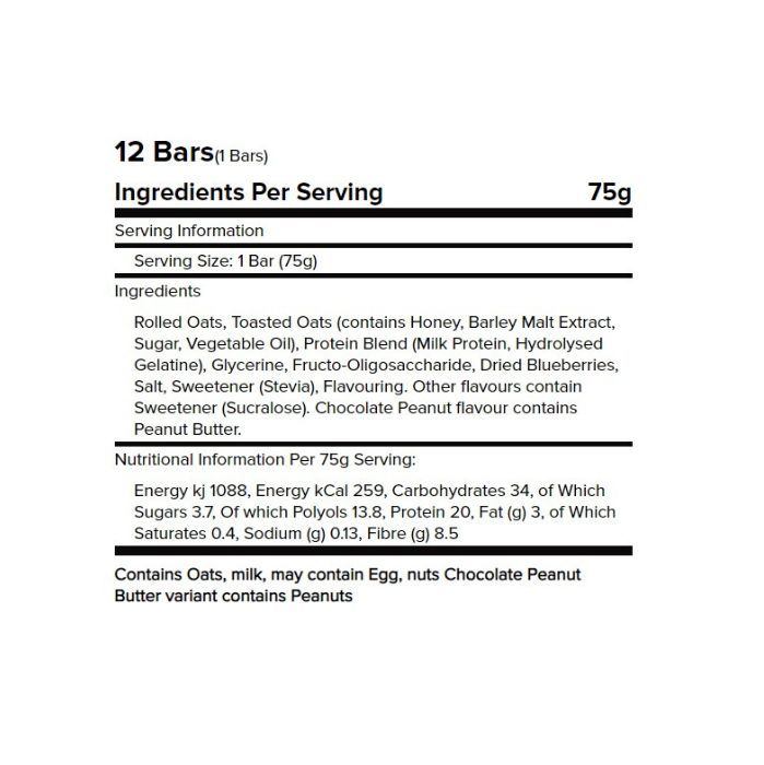 Warrior Raw Bar 12bar/box GymWhey Shop