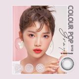  EYEIYAGI - 6 THÁNG (1 CẶP) Colorpop Gray -  Kính áp tròng Hàn Quốc Seoullens 