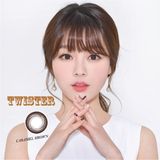  Kính áp tròng 1 năm màu nâu đậm ANN365 Twister Caramel 