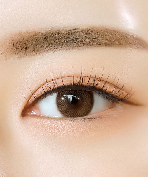  OLOLA - 1 NGÀY (1 CHIẾC)  Mellow Muse Brown - Kính áp tròng Hàn Quốc Seoulens 