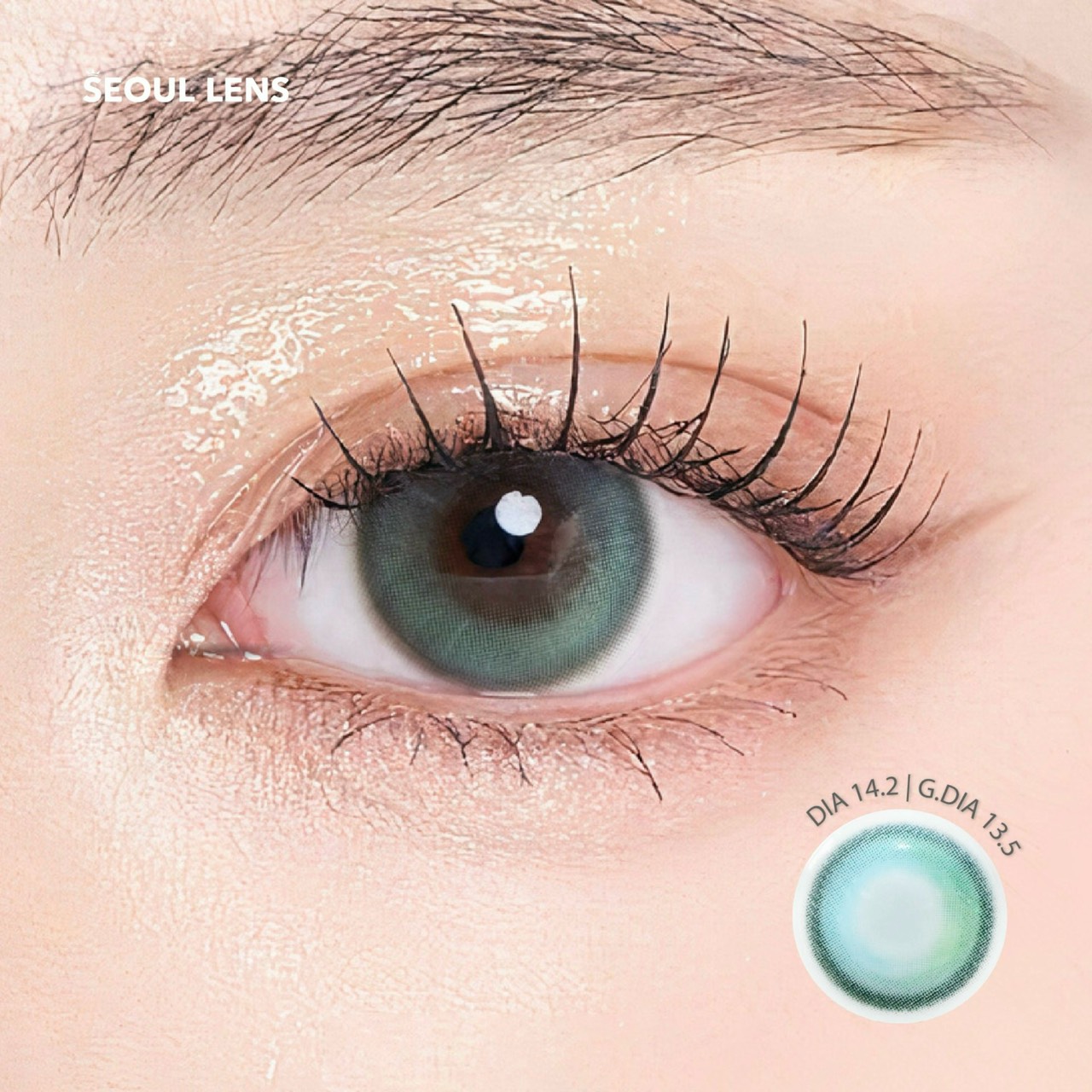  EYEIYAGI - 3 THÁNG ( 1 CHIẾC) Yosu - Kính áp tròng Hàn Quốc Seoullens 