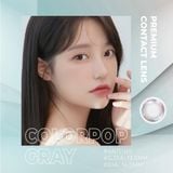  EYEIYAGI - 3 THÁNG (1 CHIẾC) Colorpop Gray -  Kính áp tròng Hàn Quốc Seoullens 