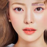  DIMPLE - 6 THÁNG (1 CHIẾC ) Green -  Kính áp tròng Hàn Quốc Seoullens 