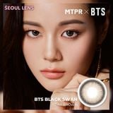 BLACK SWAN - 1 NGÀY (1 CẶP ) Brown -  Kính áp tròng Hàn Quốc Seoullens 