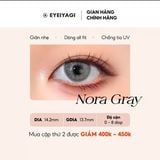  EYEIYAGI - 3 THÁNG (1 CHIẾC) Nora Gray - Kính áp tròng Hàn Quốc Seoullens 