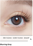  OLOLA - 6 THÁNG (1 CHIẾC) Blurring Gray - Kính áp tròng Hàn Quốc Seoullens 