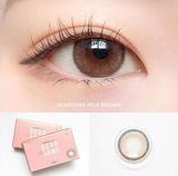  OLOLA - 6 THÁNG (1 CHIẾC) DearSome Milk Brown -  Kính áp tròng Hàn Quốc Seoullens 