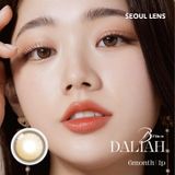  OLOLA - 6 THÁNG (1 CHIẾC) Dahlia Brown - Kính áp tròng Hàn Quốc Seoullens 