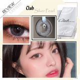  Kính áp tròng 3 tháng màu bạc ngọc trai ANN365 Club Silver Pearl 