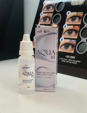  Dung dịch nhỏ mắt cấp ẩm AQUA B5 - Hàn Quốc Seoulens - Kính áp tròng 