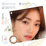  ANN365 - 3 tháng (1 CẶP) Add Brown - Kính áp tròng Hàn Quốc Seoullens 