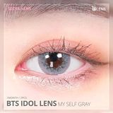  BTS - 3 THÁNG (1 CẶP ) My Self Gray -  Kính áp tròng Hàn Quốc Seoullens 