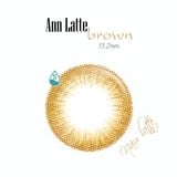  ANN365 - 3 tháng (1 CẶP) Coffee 2 Tone Latte Brown - Kính áp tròng Hàn Quốc Seoullens 