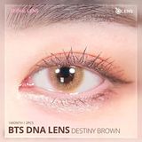  BTS - 3 THÁNG (1 CẶP ) Destiny brown/pink/blue/light blue -  Kính áp tròng Hàn Quốc Seoullens 