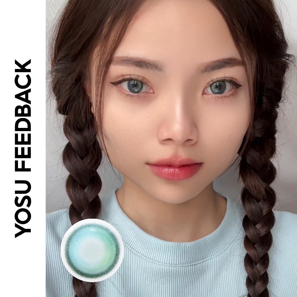  EYEIYAGI - 3 THÁNG ( 1 CHIẾC) Yosu - Kính áp tròng Hàn Quốc Seoullens 